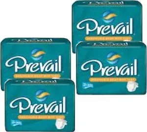 Prevail Bariatric Briefs with Tabs Diaper up to 100" Case 40 Heavy Absorbency