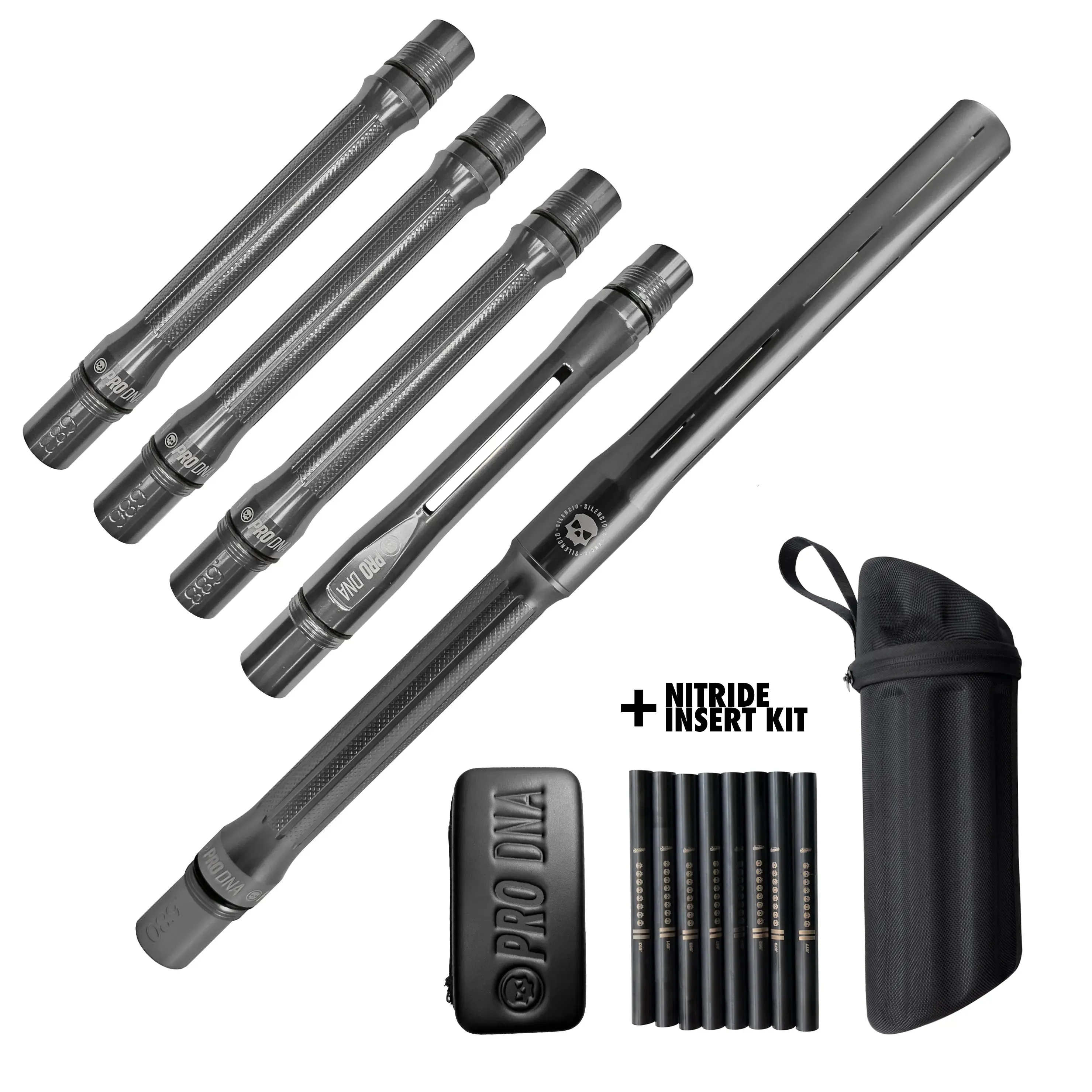 PRO DNA SILENCIO™ BARREL   SS NITRIDE INSERT KIT (GLOSS)