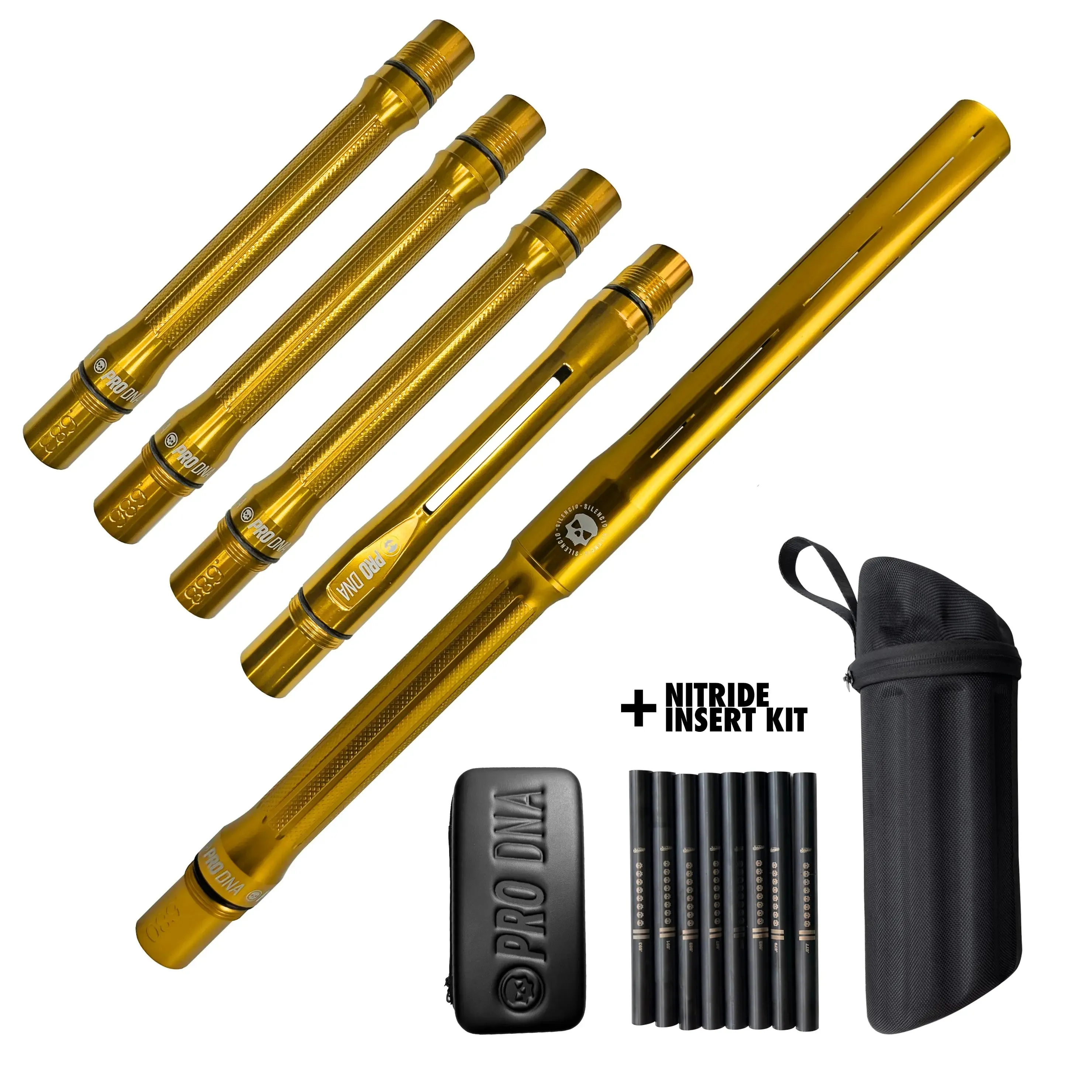 PRO DNA SILENCIO™ BARREL   SS NITRIDE INSERT KIT (GLOSS)