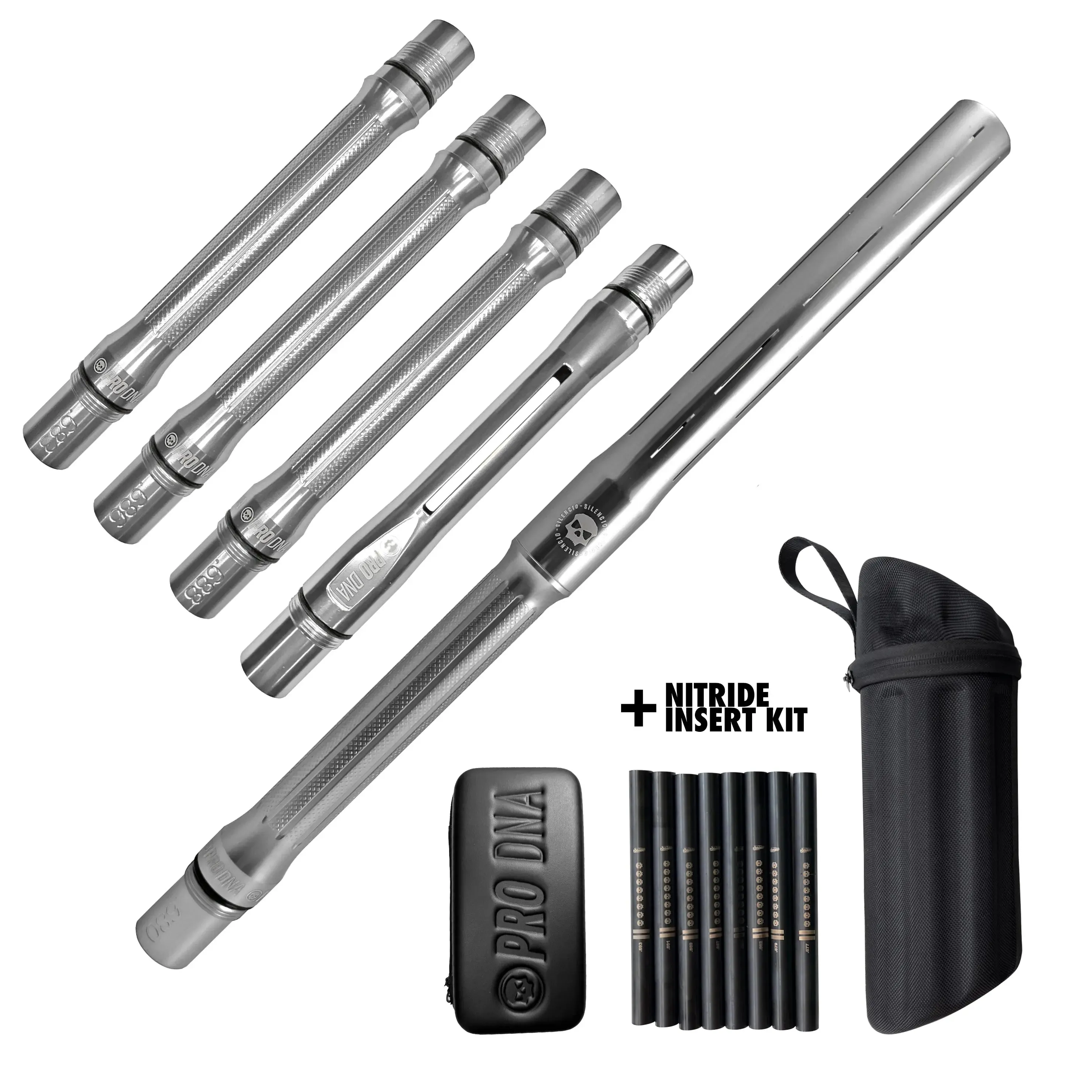PRO DNA SILENCIO™ BARREL   SS NITRIDE INSERT KIT (GLOSS)