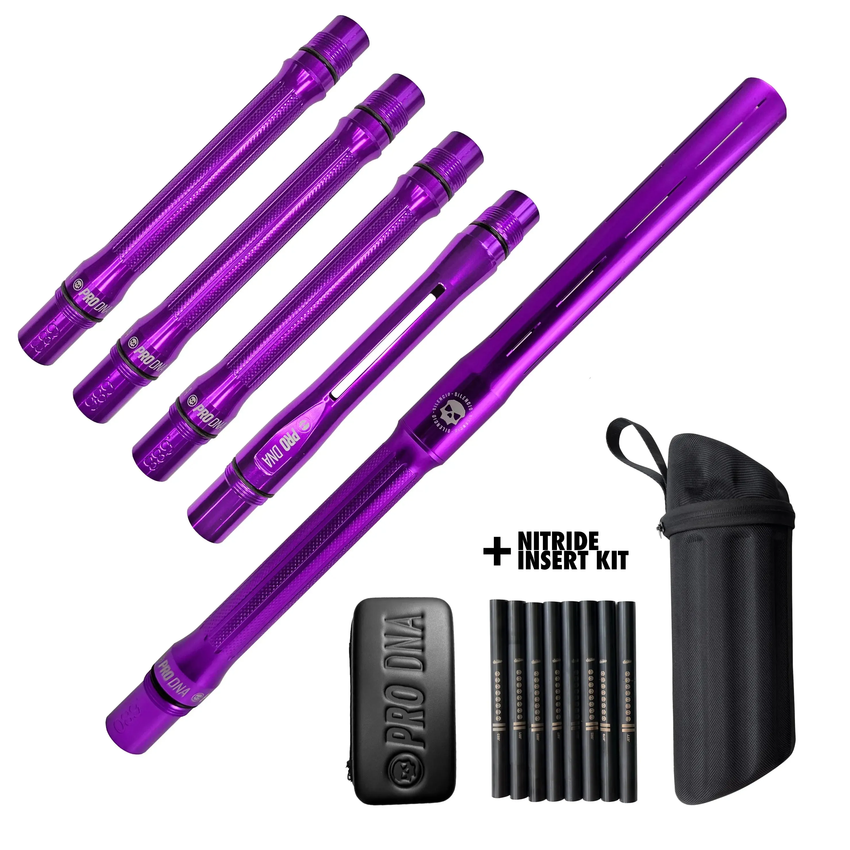 PRO DNA SILENCIO™ BARREL   SS NITRIDE INSERT KIT (GLOSS)