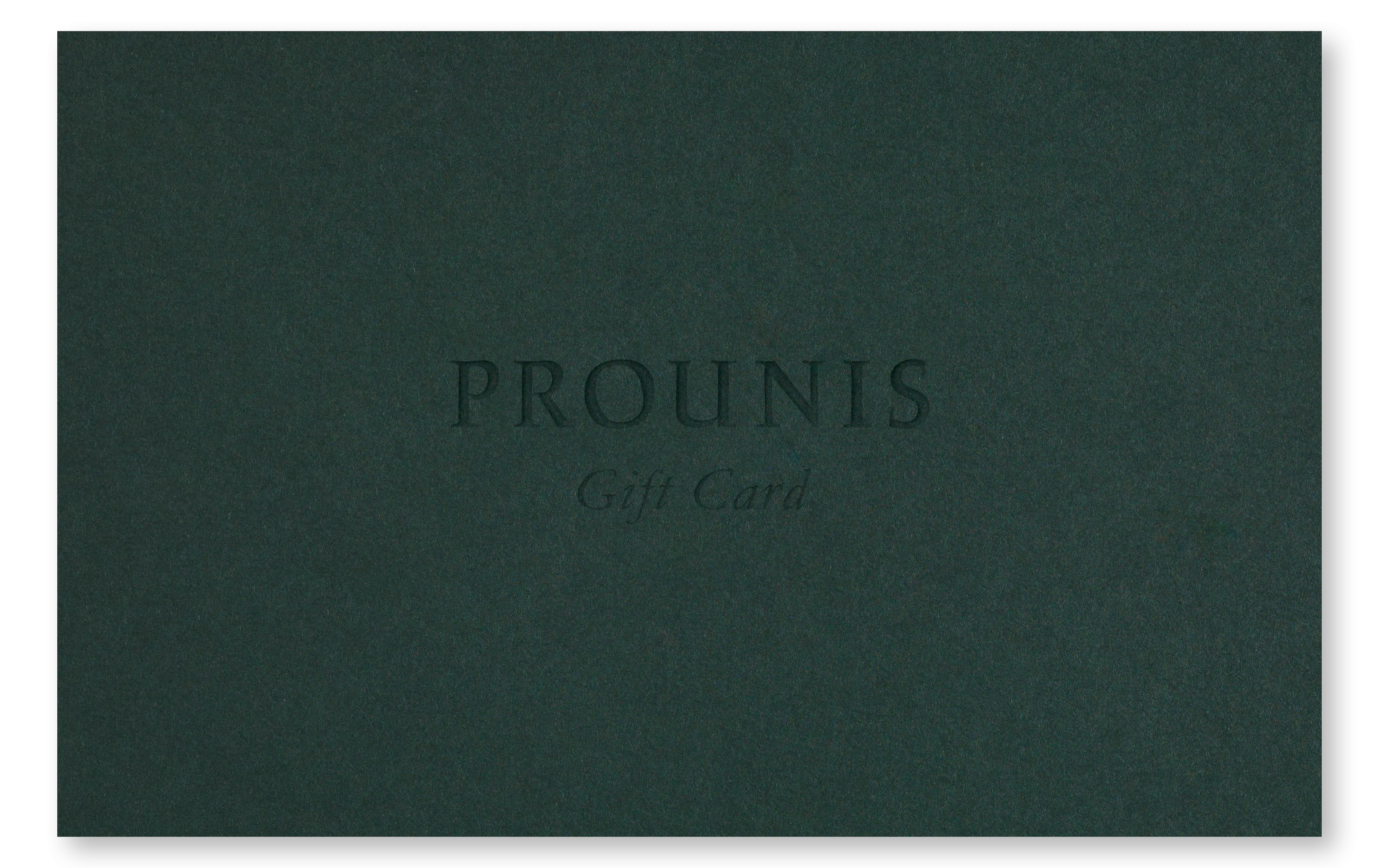 Prounis Gift Card