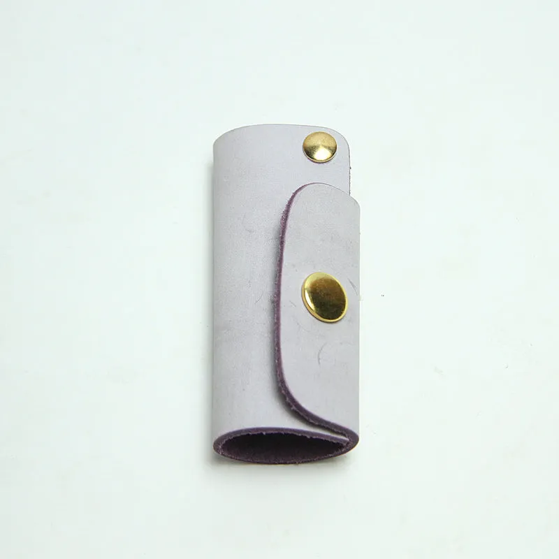 Purple Leather Key Holder Kit DIY Leather Key Organizers Kit DIY Leather Projects DIY Leather Kit