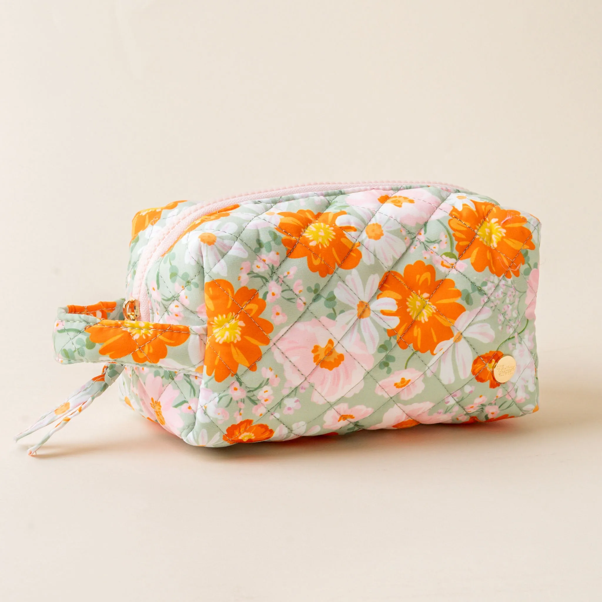 Quilted Cosmetic Pouch