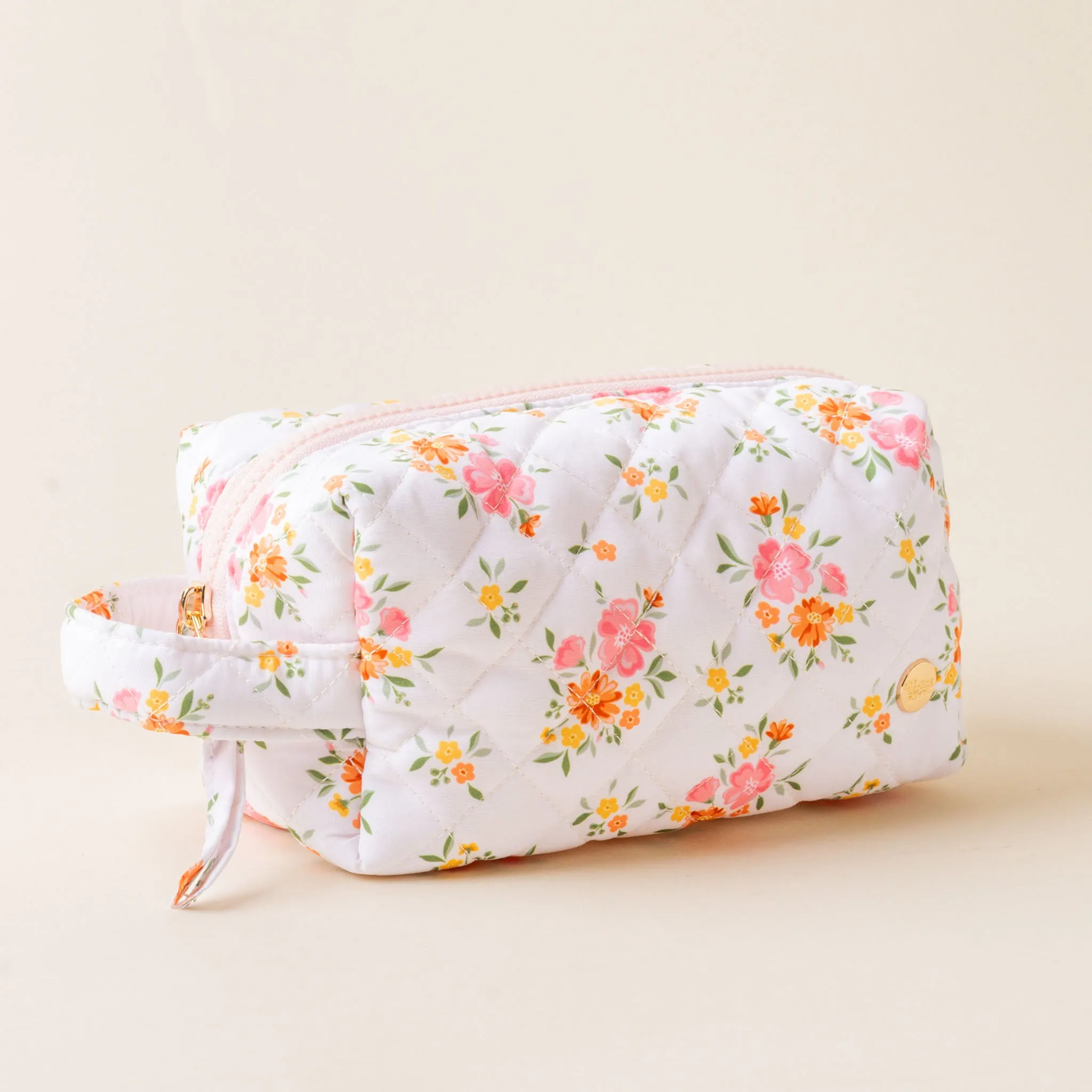Quilted Cosmetic Pouch