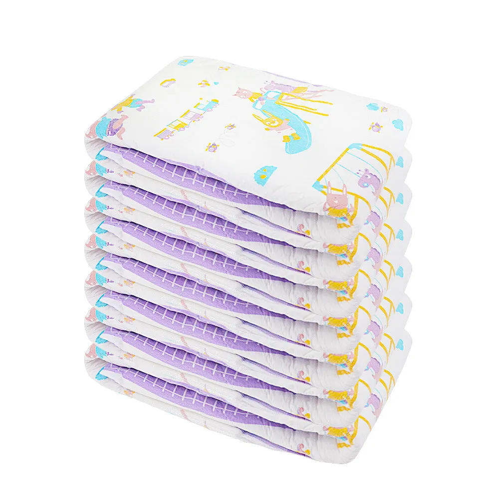 Rainbow Week Diaper ABDL Adult Diaper 24 Hours