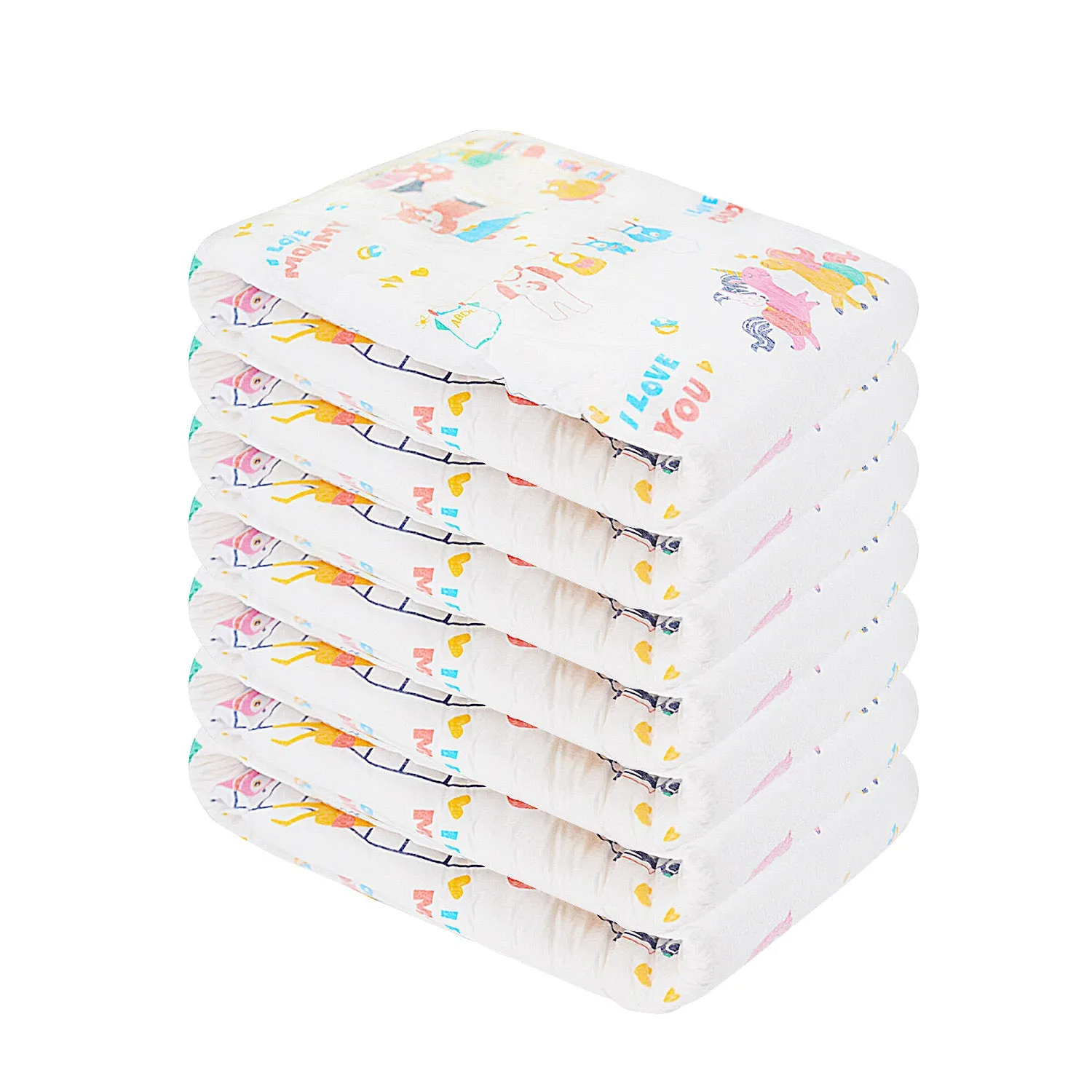 Rainbow Week Diaper ABDL Adult Diaper 24 Hours
