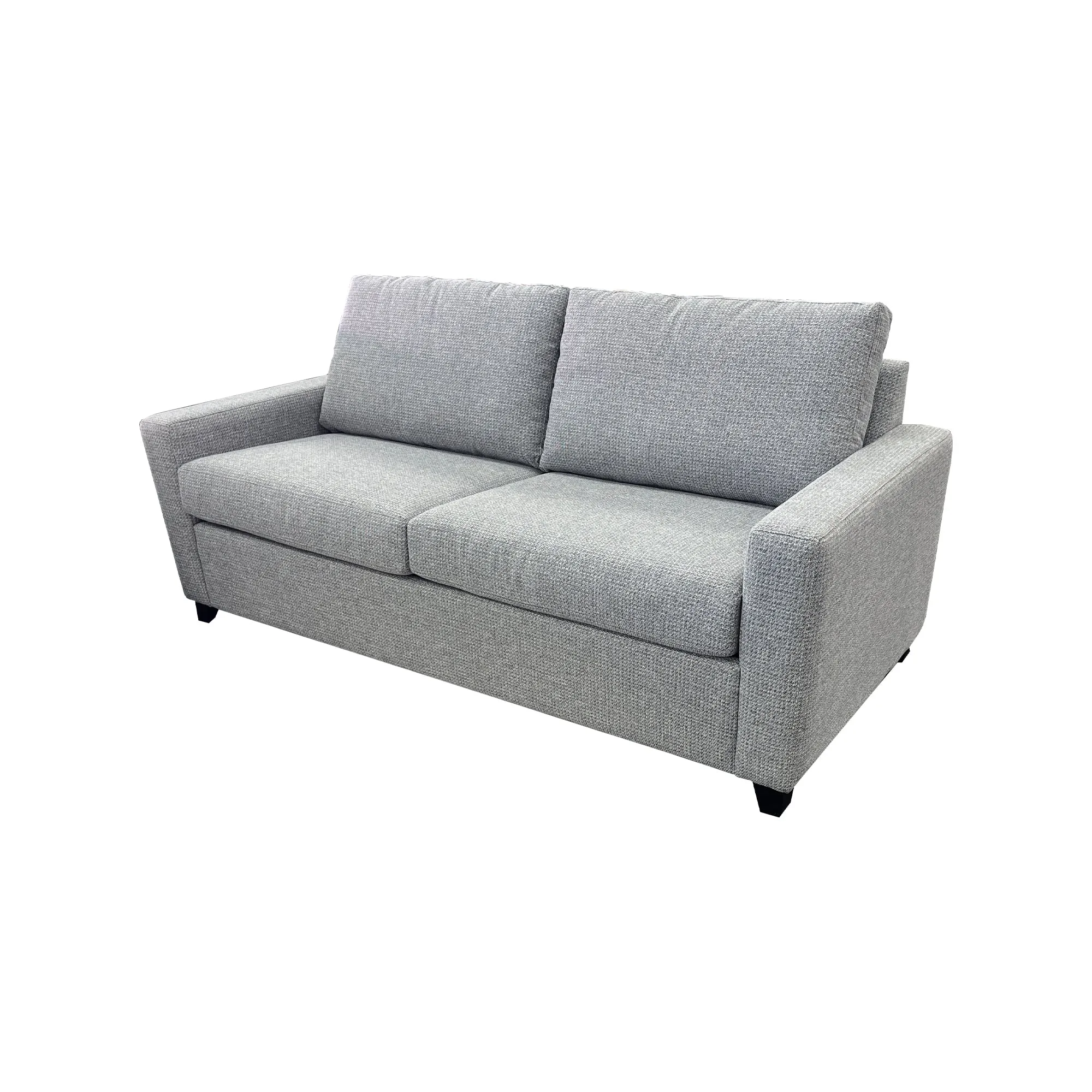 Raven Queen Bi-fold Sofa Bed - NZ Made - Koa Ash Fabric