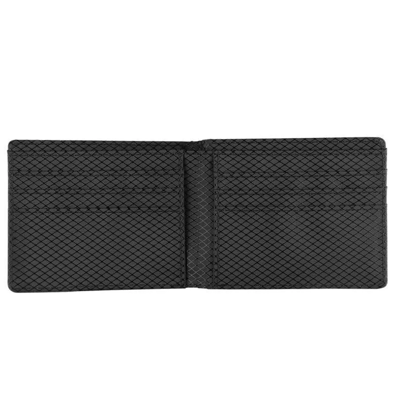 Real Flexible Carbon Fiber Bi-Fold Wallet