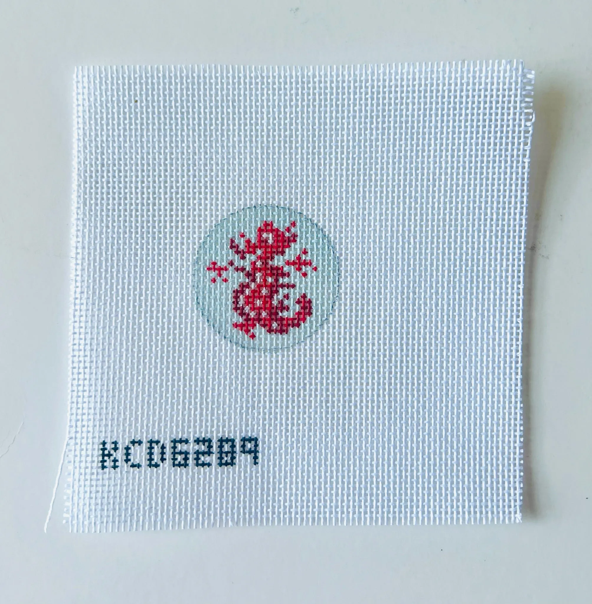 Red Dragon Key Fob Insert Canvas