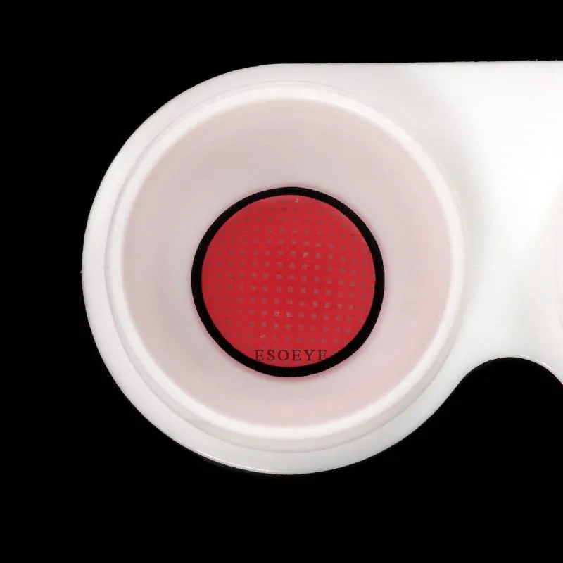 Red Manson Mesh Halloween Contact Lenses Yearly