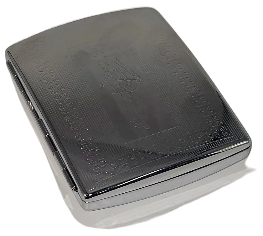 Regal Silver Cigarette Case T883 10pc