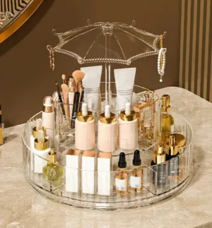 Round Cosmetic Display Storage Box