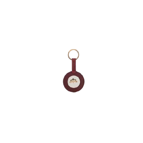 Round Tuscany Leather Key Ring by Makebe