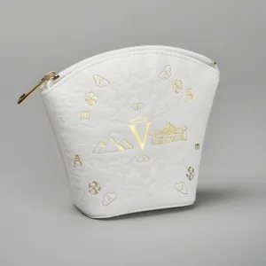 Rounded Zipper Cosmetic Bag