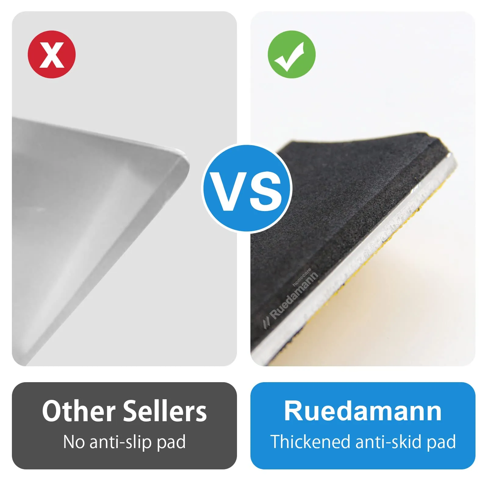 Ruedamann®Threshold Ramp Aluminum with Portable and Anti-Slip Surface