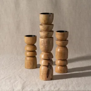 Saarde Alev Candle Holder Natural Large