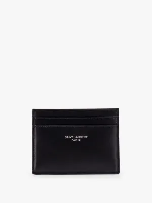 Saint Laurent Leather Card Holder