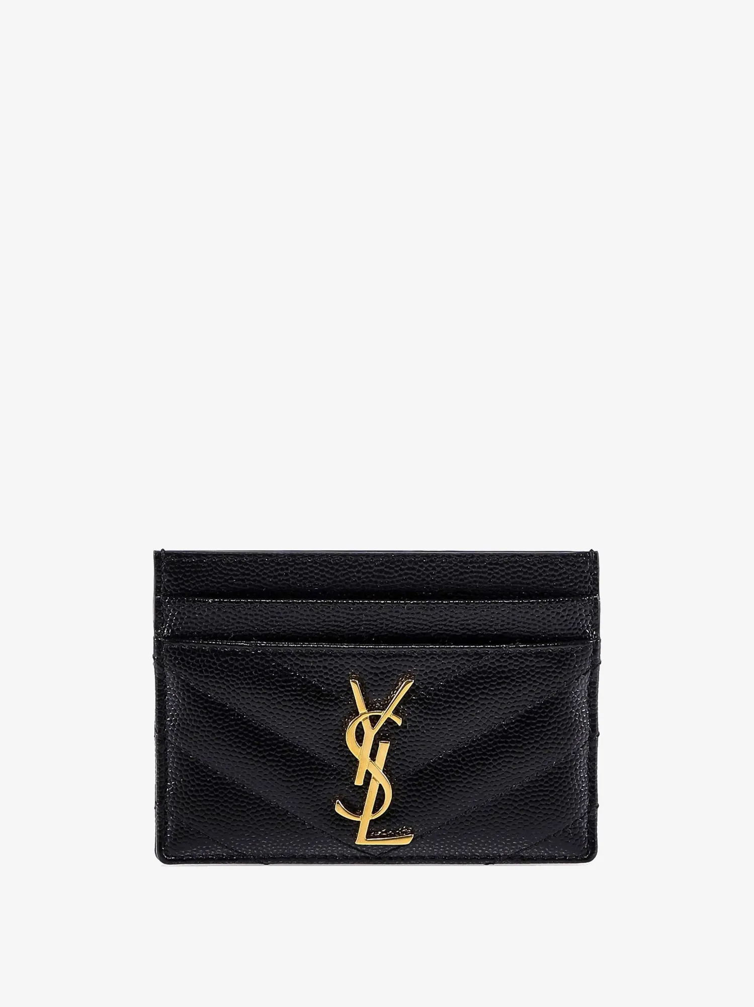 Saint Laurent Leather Card Holder
