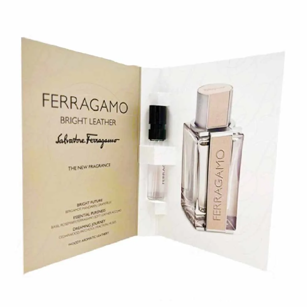 Salvatore Ferragamo Bright Leather Eau De Toilette Vial 1.5ml
