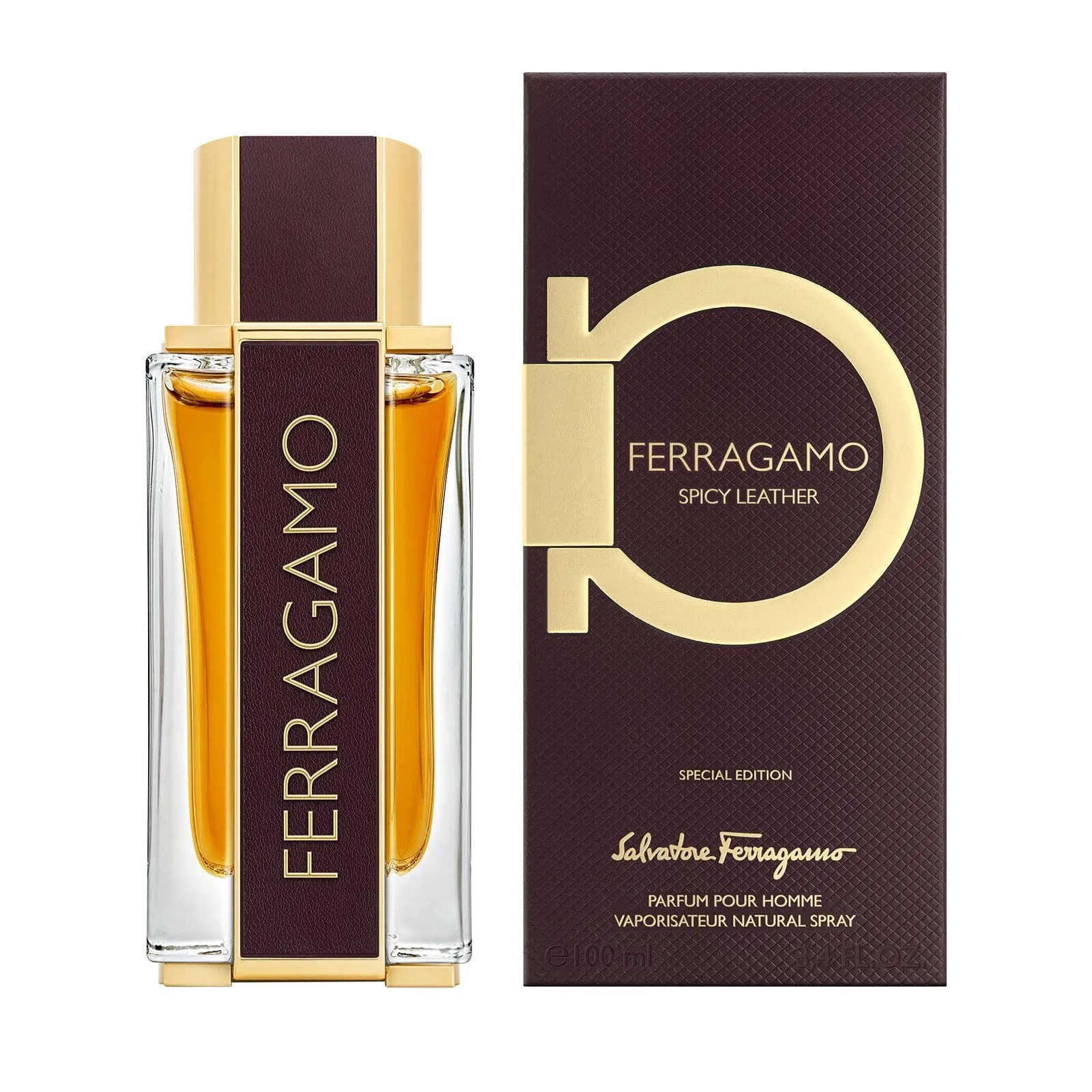 Salvatore Ferragamo Spicy Leather Special Edition Parfum Pour Homme Perfume For Men 100ml
