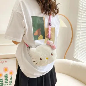 Sanrio Hello Kitty Mini Shoulder Bag | Plush Messenger Bag