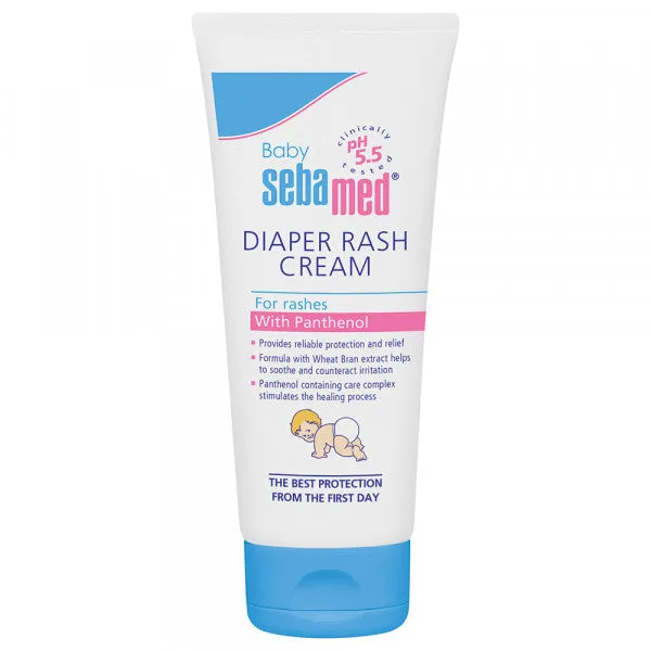 SEBAMED BABY DIAPER RASH CREAM WITH PANTHENOL 200ML