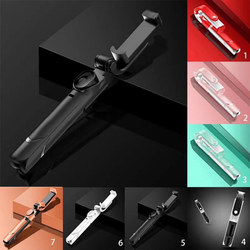 Selfie Stick with Tripod and Phone Holder Remote Controller Set for Smartphones Pink