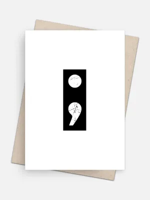 Semicolon Empathy Card