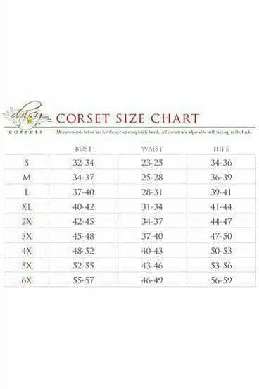 Sexy Dark Brown Lace Overbust Corset with Zipper