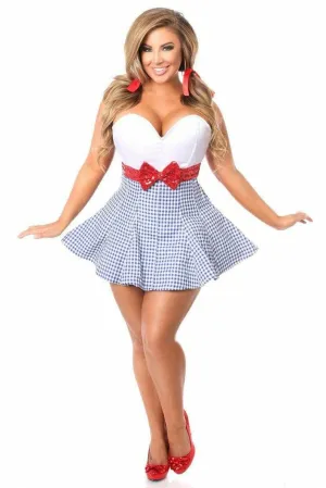 Sexy Deluxe Kansas Girl Corset Dress