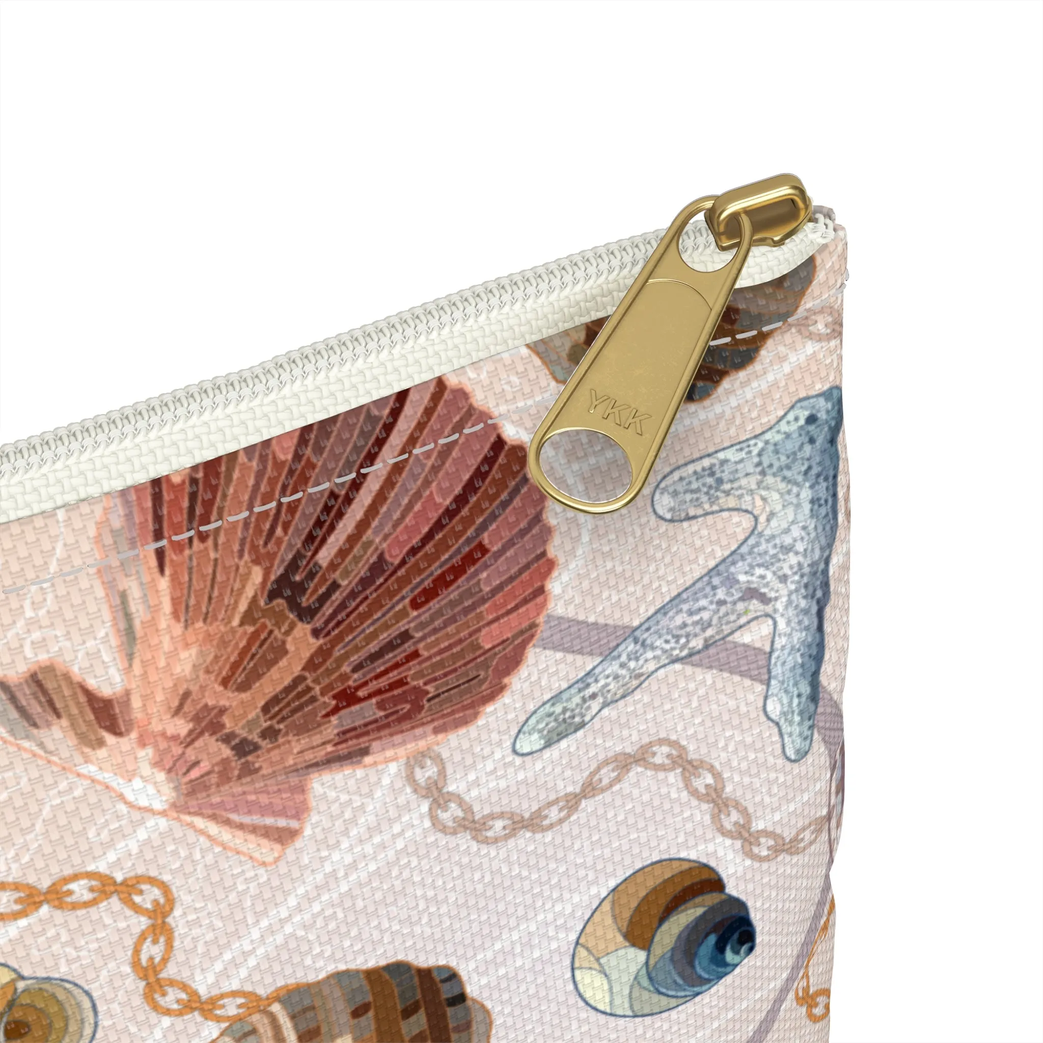Shells & Chain (Light) Accessory Pouch