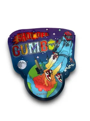 Shot Off Gumbo (Space) Mylar Bag 3.5 Grams Die Cut | Xotic Packs