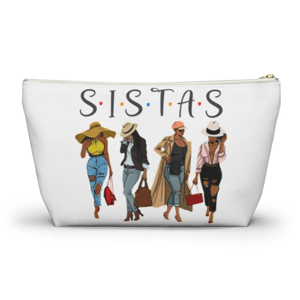 SISTAS Accessory Pouch w T-bottom