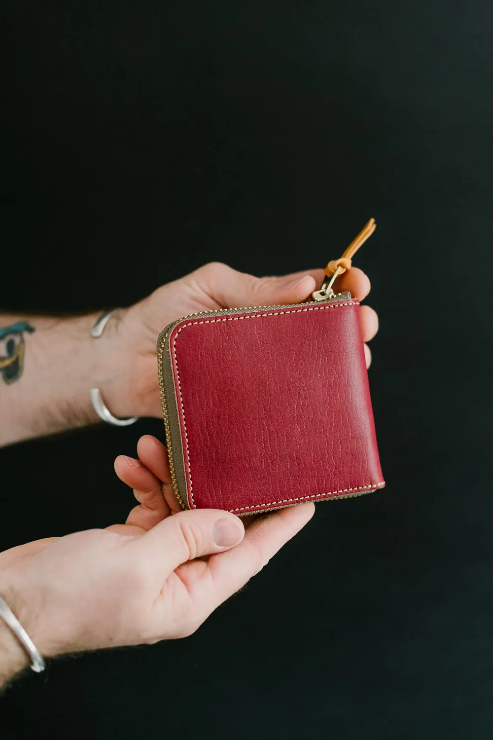 SP-101 - 45th "Hinode" Leather Short Wallet