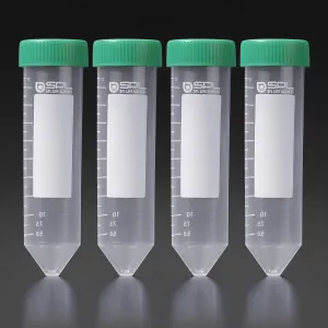 SPL Conical Tube-50mL, Conical Bottom, PP/HDPE, 50mL, RCF 14000xg, Sterile, Case of 500