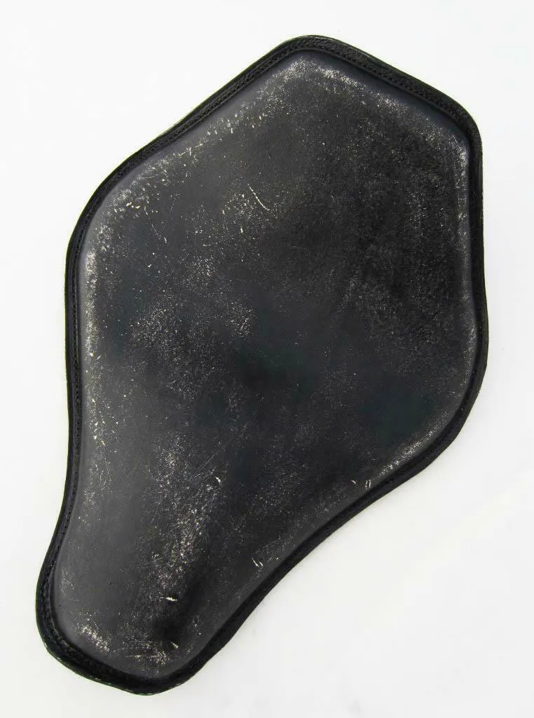 Spring Seat Chopper Harley Sportster 10x13 Snub Nose Black Distressed