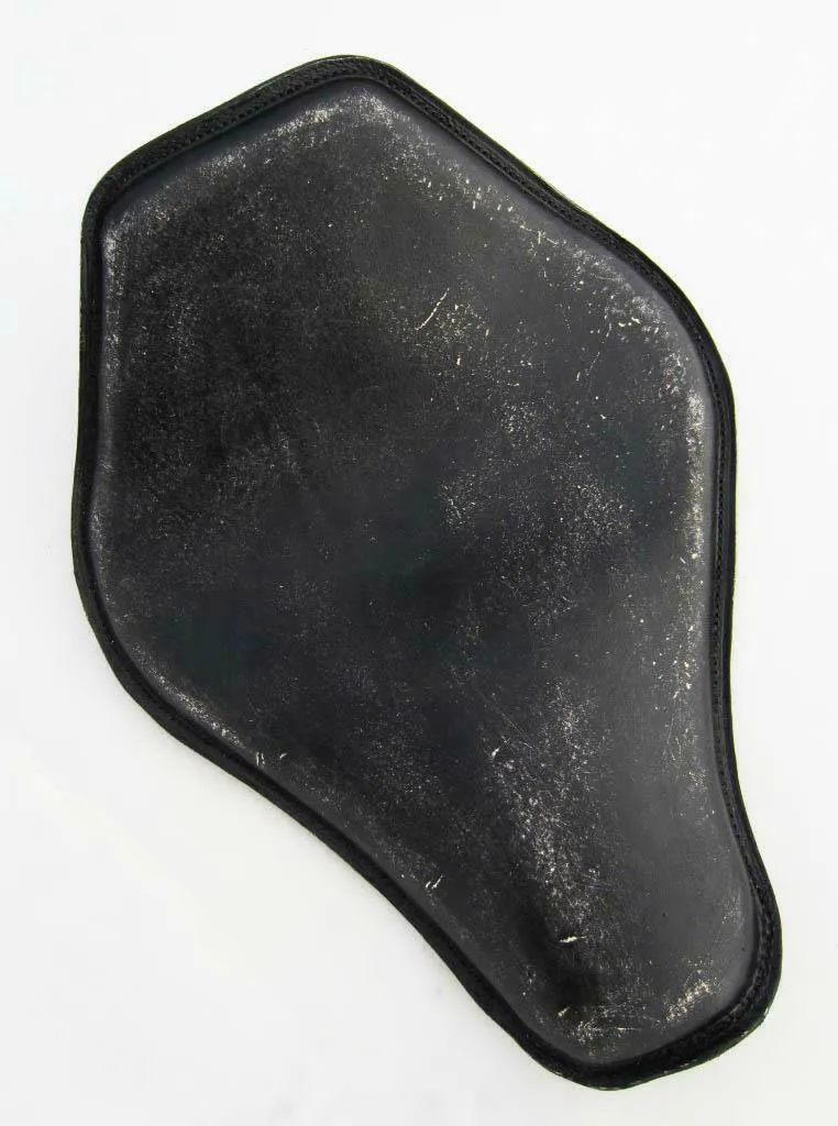 Spring Seat Chopper Harley Sportster 10x13 Snub Nose Black Distressed