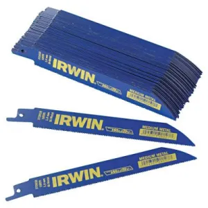 Stanley® Products Metal Cutting Reciprocating Blades with WeldTec, 6 in x 0.738 in, 18 TPI, 50/PK, 372618BB
