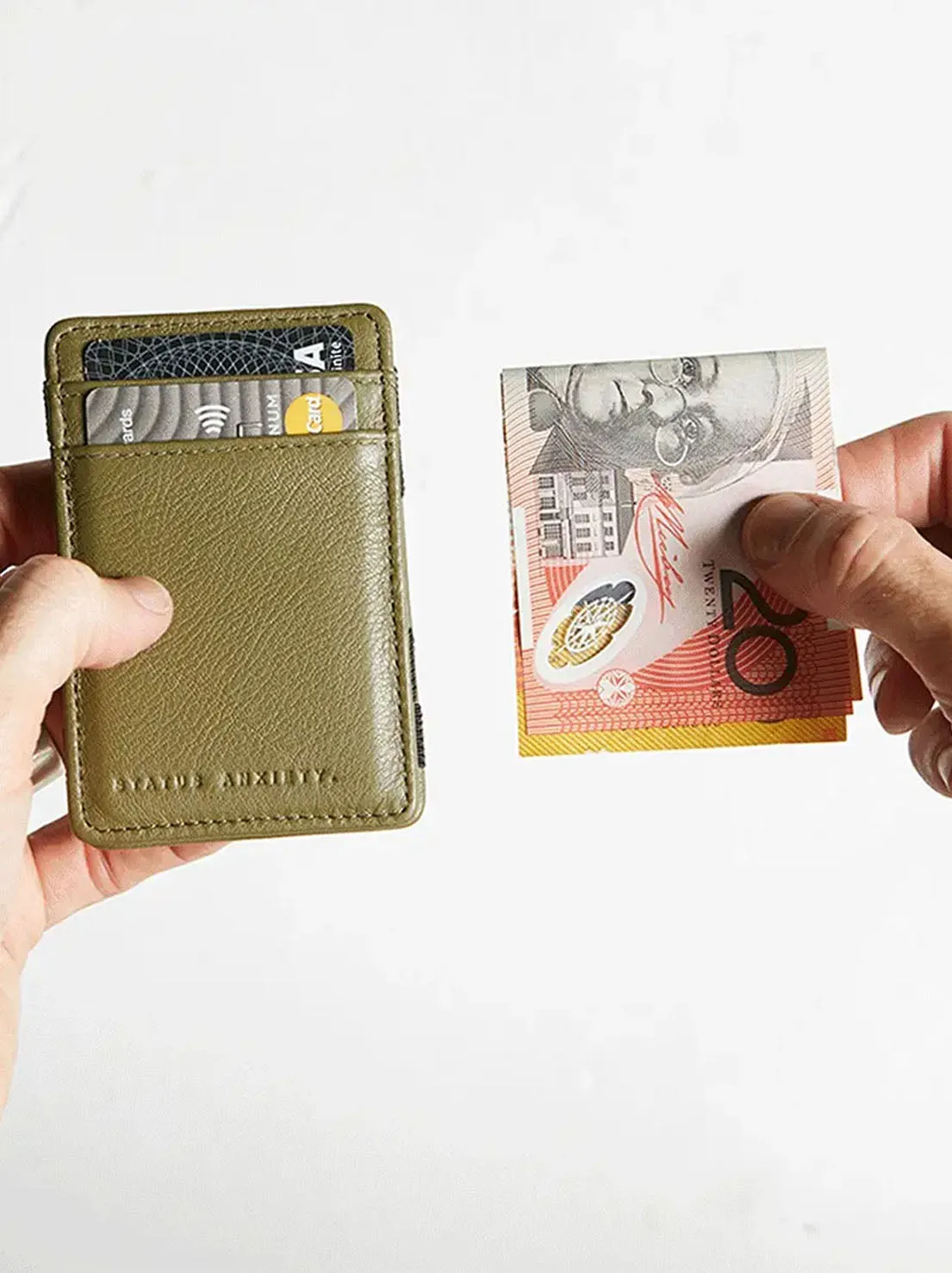 Status Anxiety - Flip Wallet - Khaki