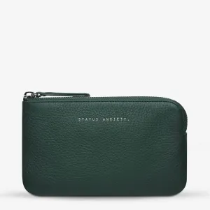 Status Anxiety II SMOKE and MIRRORS wallet - teal