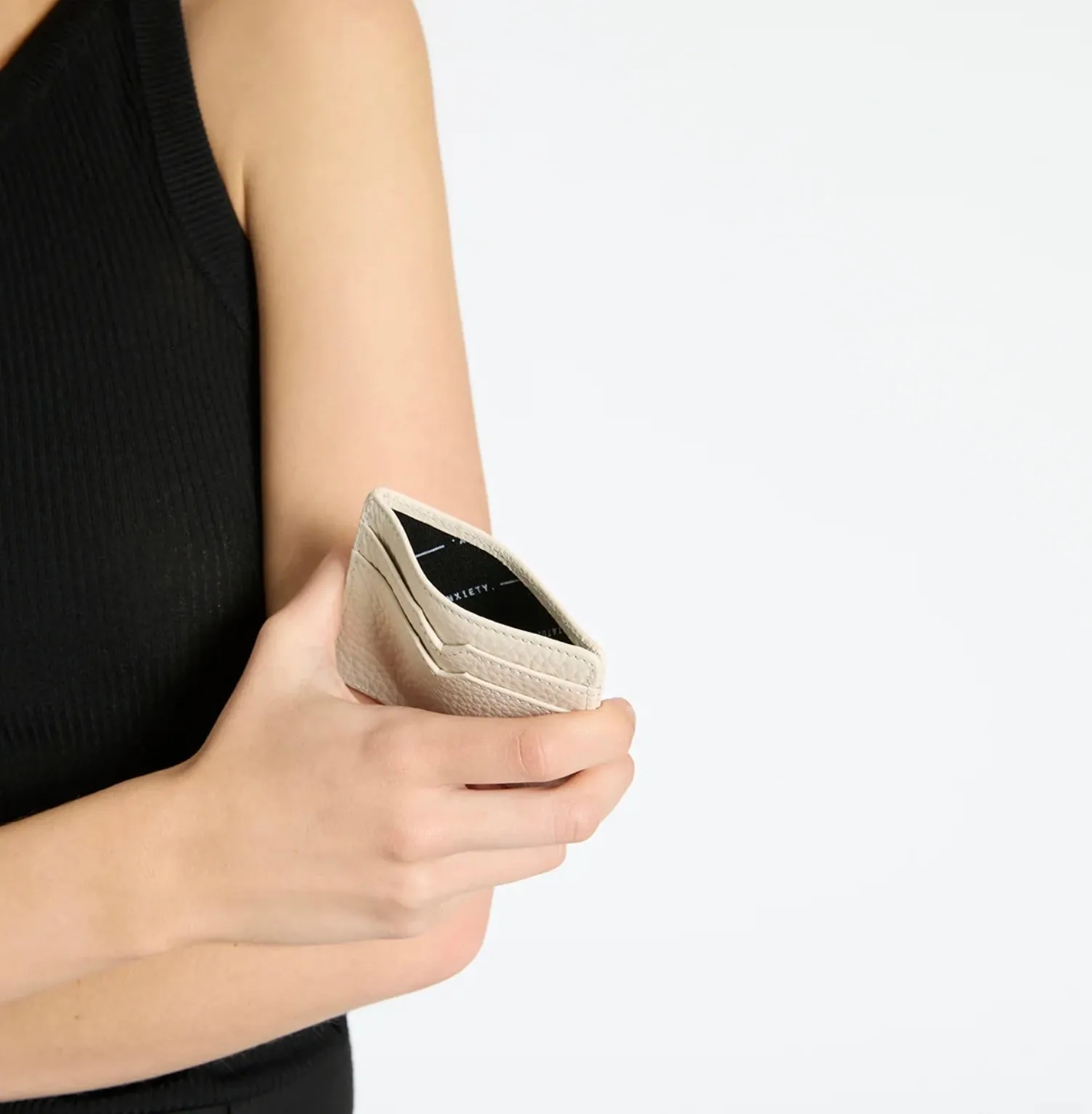 Status Anxiety II TOGETHER For Now Card Wallet - chalk