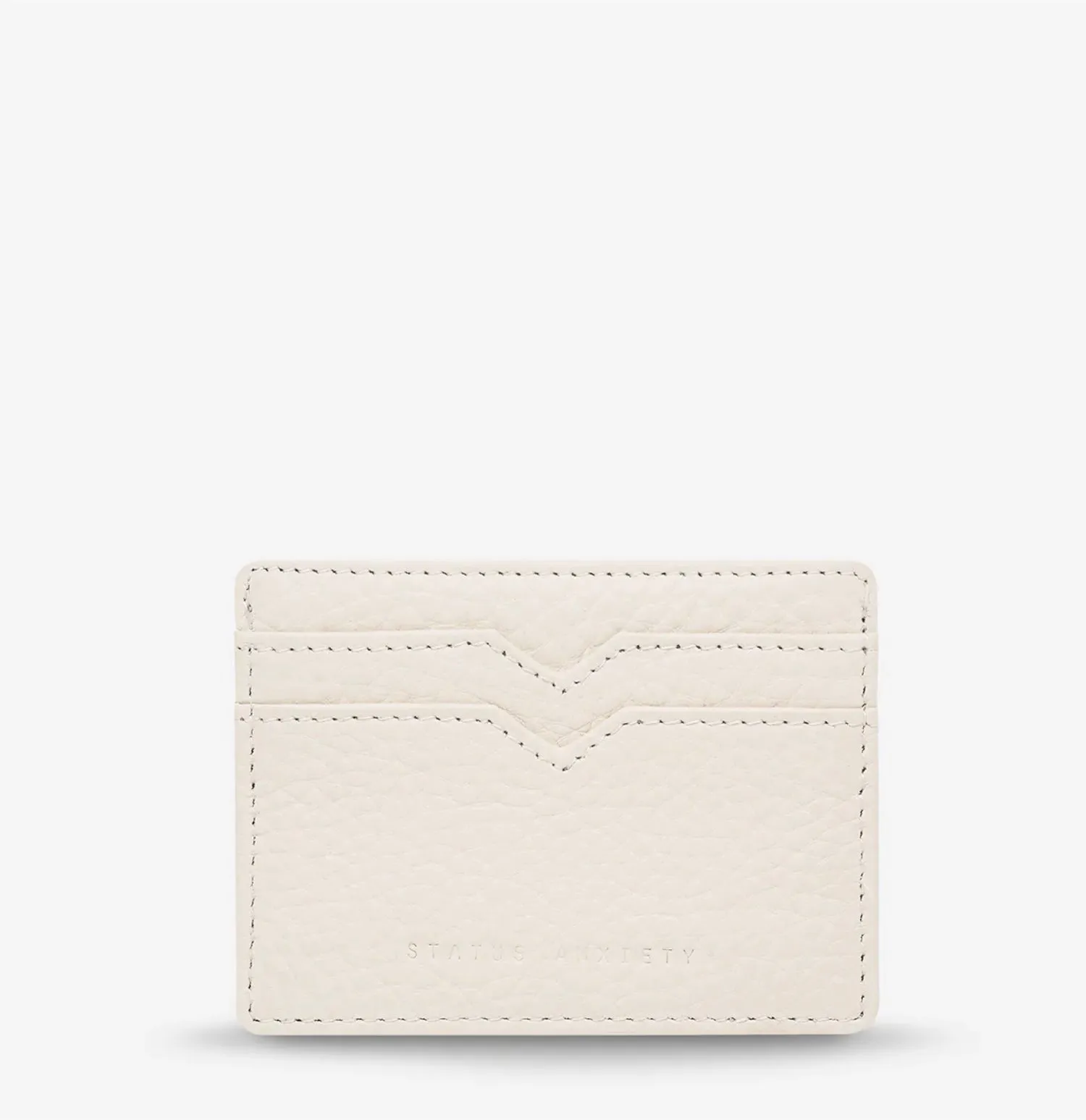 Status Anxiety II TOGETHER For Now Card Wallet - chalk