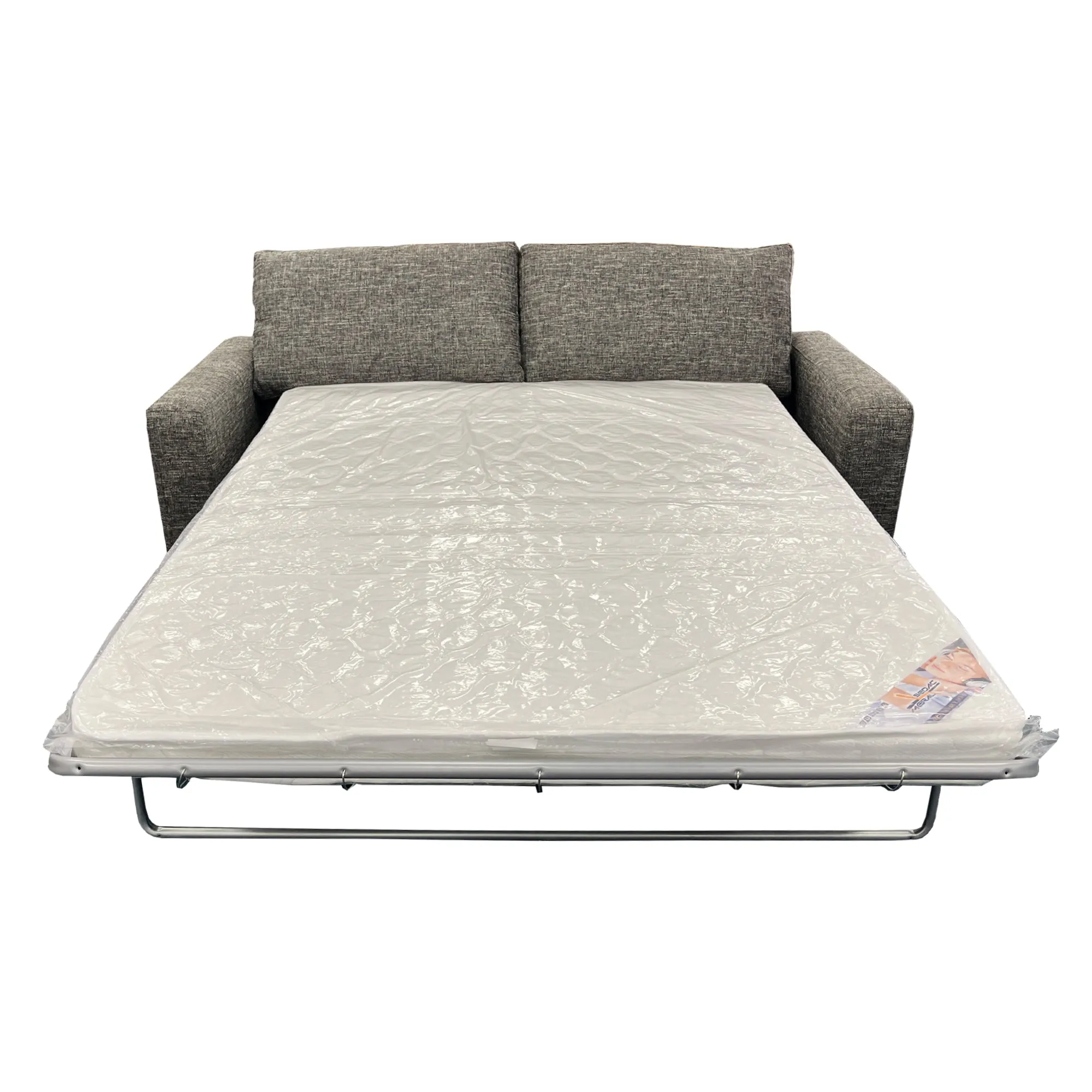 Stevo Queen Sofa Bed - Queen Size Bi-fold - NZ Made - Zambesi Sable Fabric