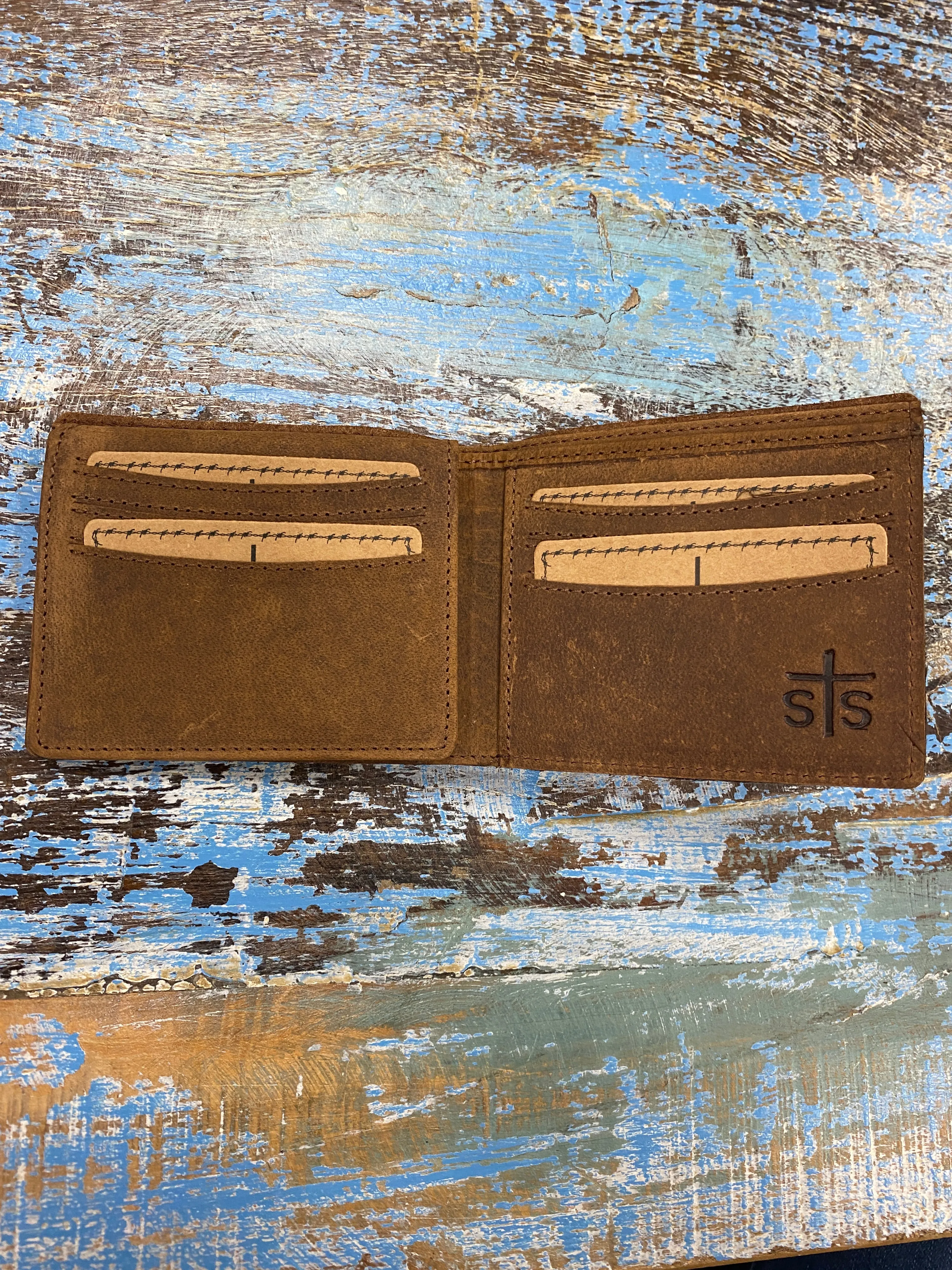 STS Men’s Foreman Leather Bi-Fold Wallet