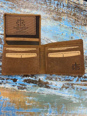 STS Men’s Foreman Leather Bi-Fold Wallet