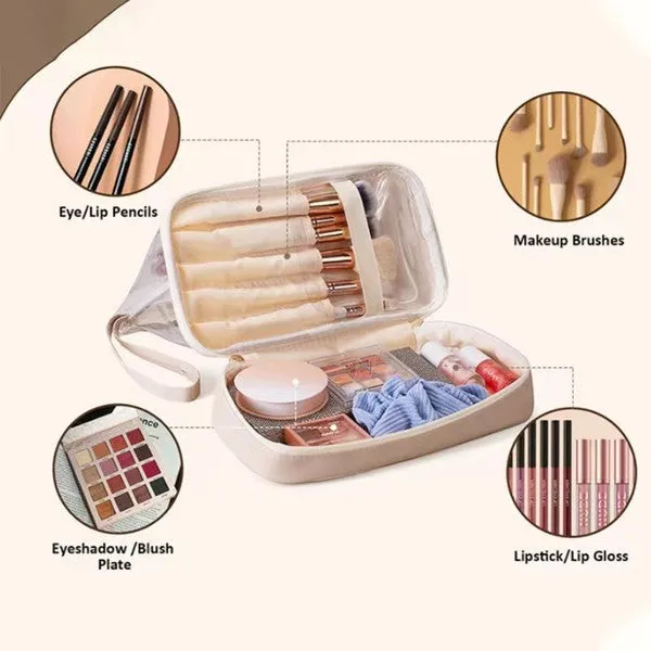 STUFF Make up Cosmetic Bag Travel Organizer Case in 3 Colors