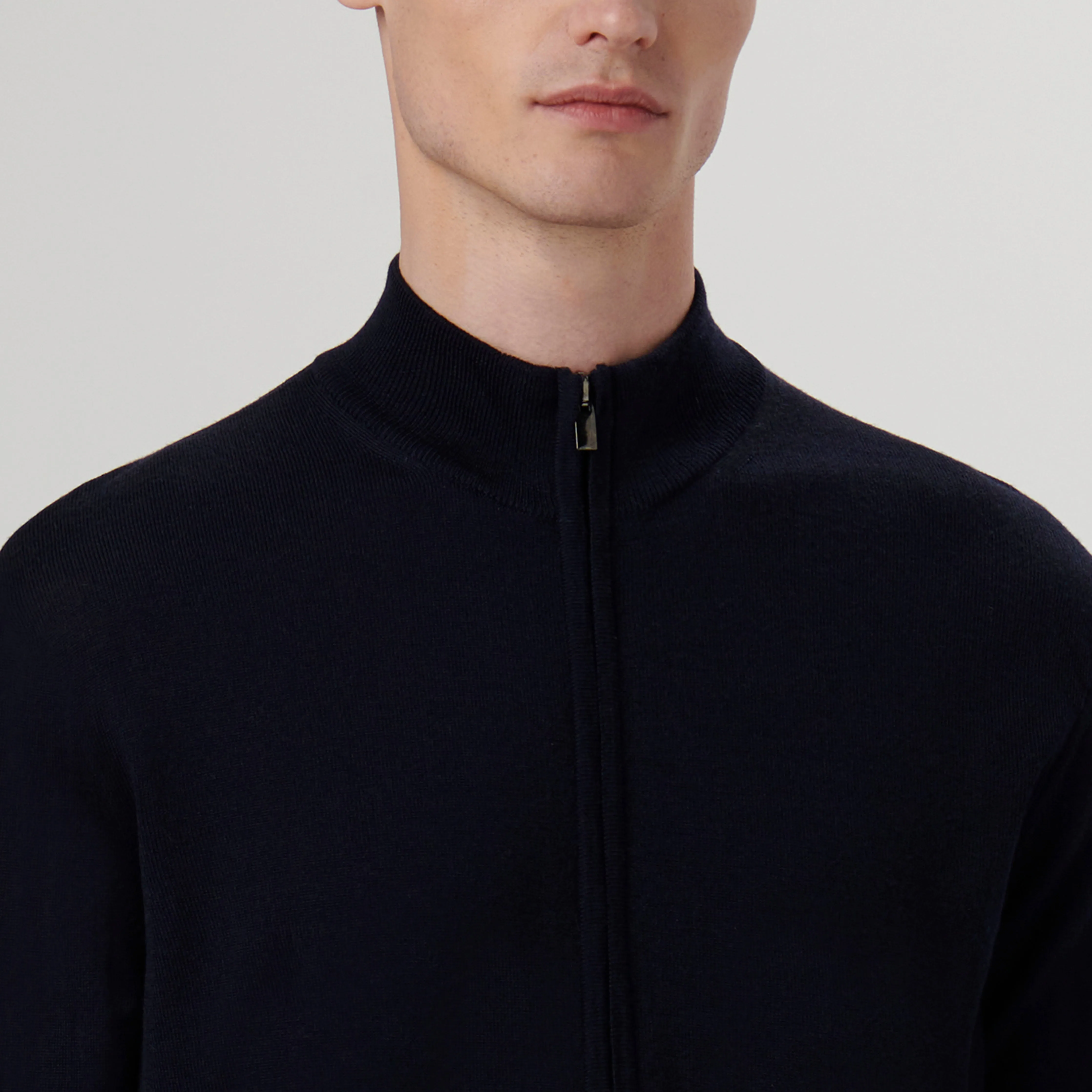 Super Merino Solid Sweater Jacket