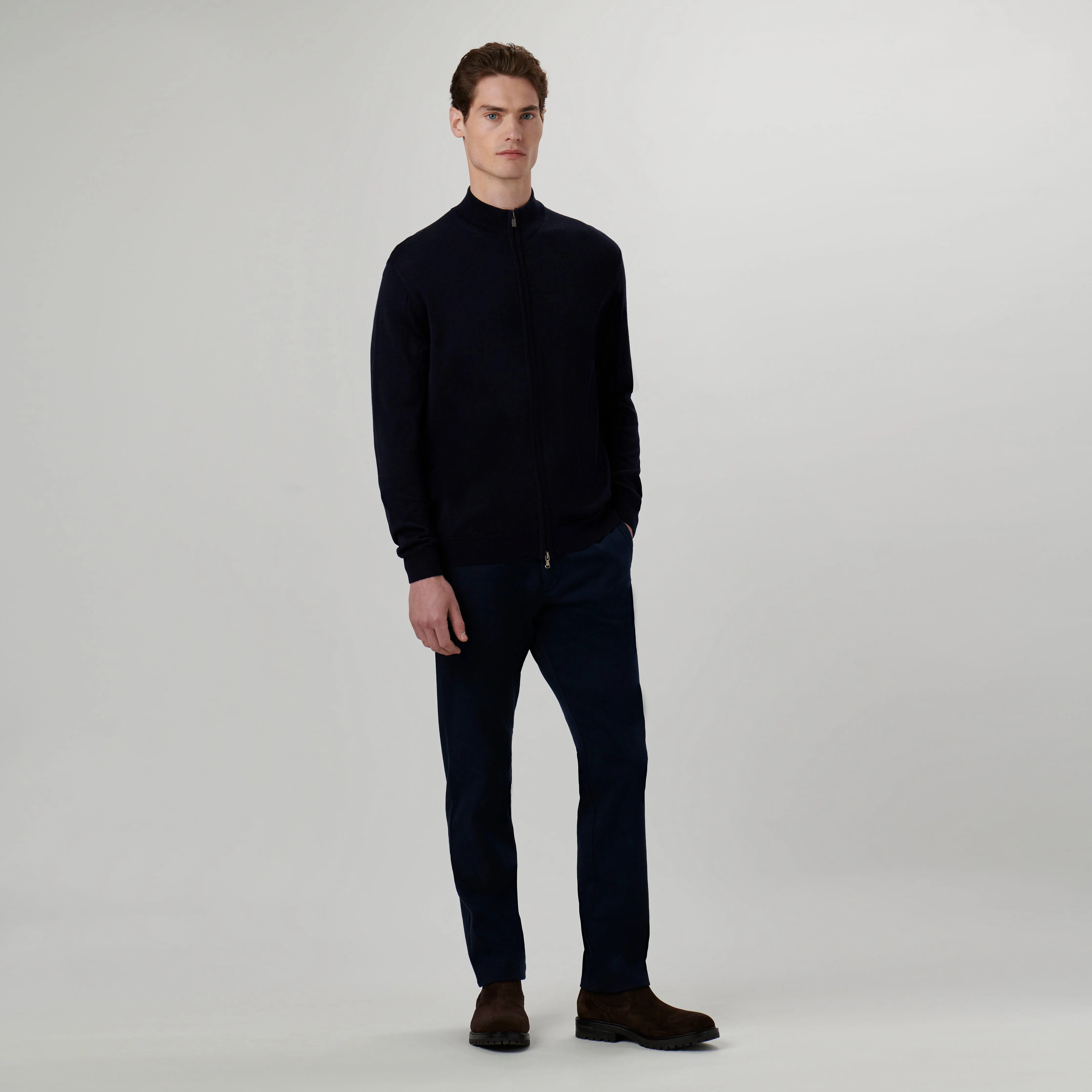 Super Merino Solid Sweater Jacket