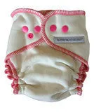 sustainablebabyish Overnight Bamboo Fleece Fitted Cloth Diapers